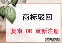 商标注册被驳回后是做复审还是重新申请？