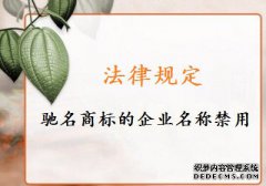 驰名商标的企业名称禁用有哪些法律规定